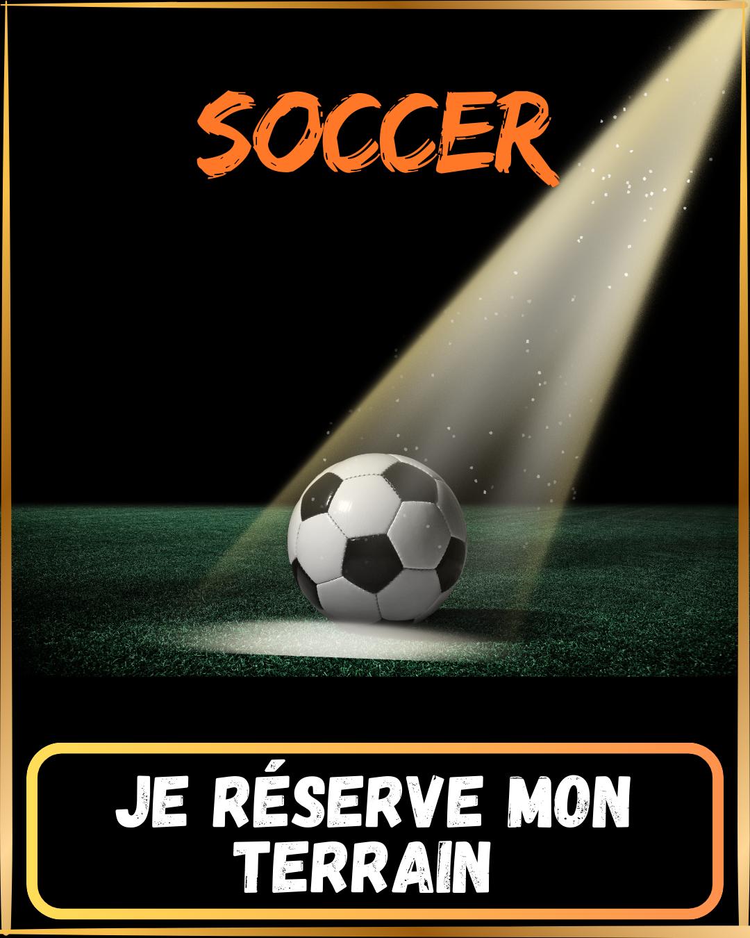 Terrain de soccer indoor